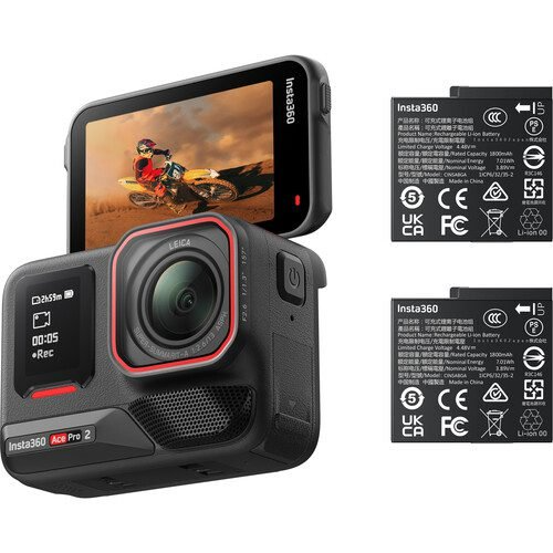 Insta360 Ace Pro 2 Doble Batería