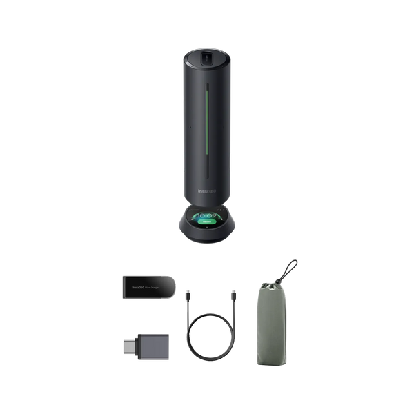 Insta360 Wave Negro - Altavoz profesional con IA